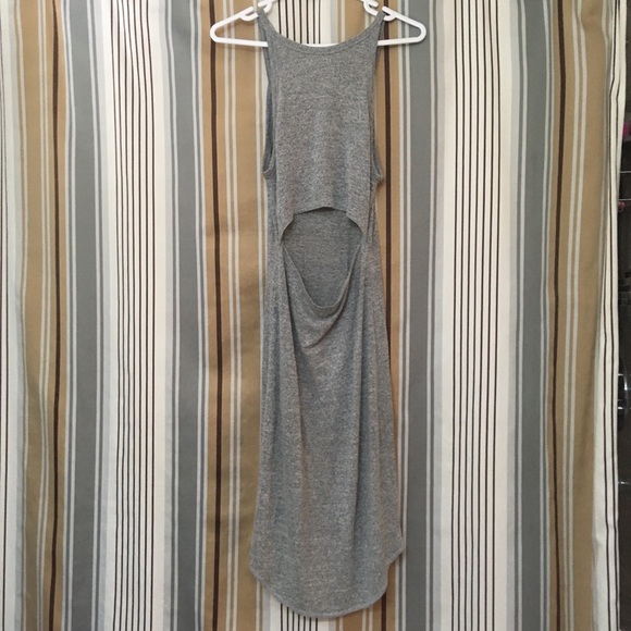 SOLD Aritizia Wilfred Free grey cutout dress - Picture 2 of 3